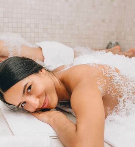 Soin bien-être Massage à la mousse 2 Pers.